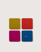 Load image into Gallery viewer, Bierfilzl - Square Felt Coaster
