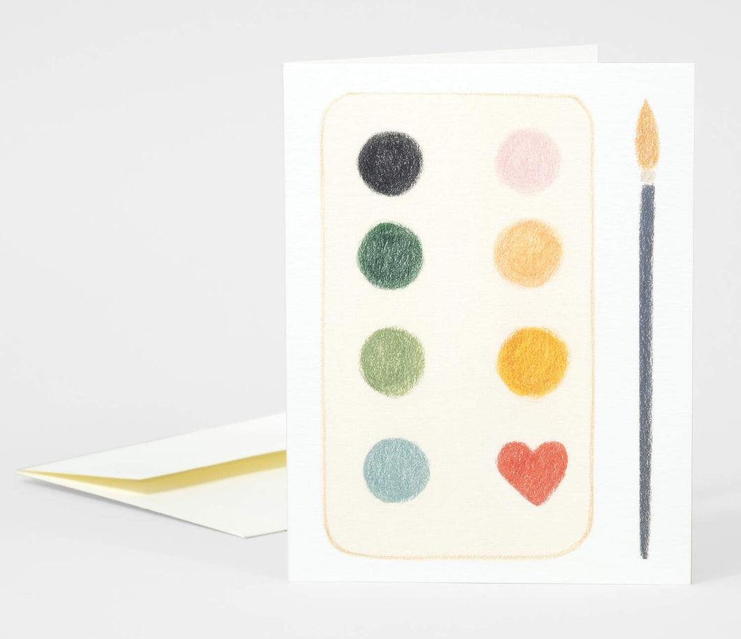 Heart Pallette Card - Emily Winfield Martin