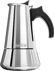 London Sip Stainless Steel Espresso Maker