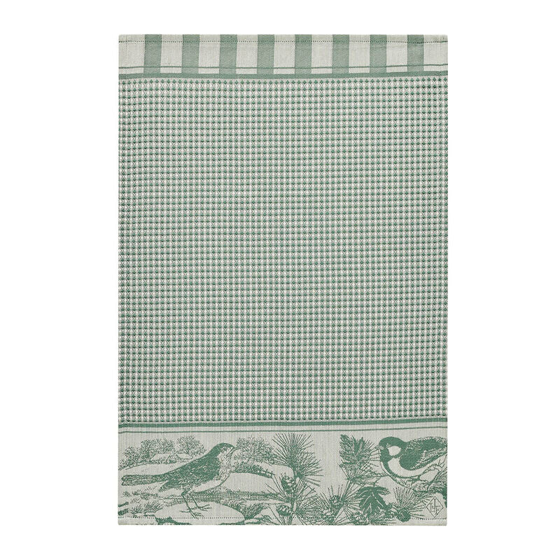 Le Jacquard Francais Hand Towel - Melodies - Green (Pin)