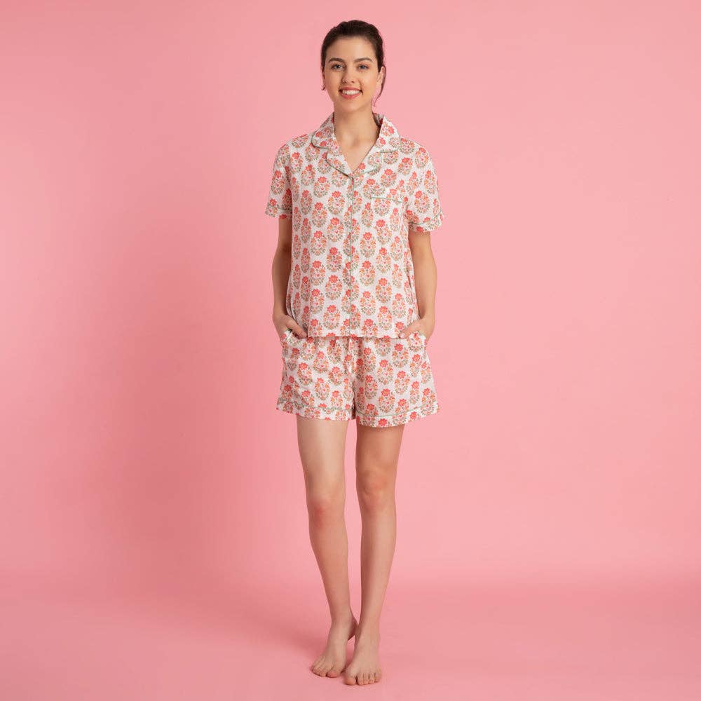 Mahogany - Zia Shorts PJ Set