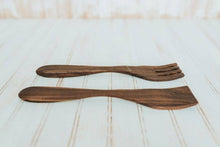 Load image into Gallery viewer, American Walnut - 12&quot; Servers - Bee&#39;s Oil Finish
