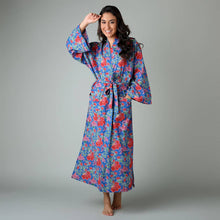Load image into Gallery viewer, Clarence Indigo Robe
