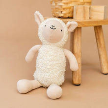 Load image into Gallery viewer, Luna Wooly Lamb Sherpa Knit Stuffed Animal Soft Toy Organic - Viveran
