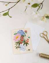 Load image into Gallery viewer, Garden Vase Greeting Card - Botanica Paper Co.
