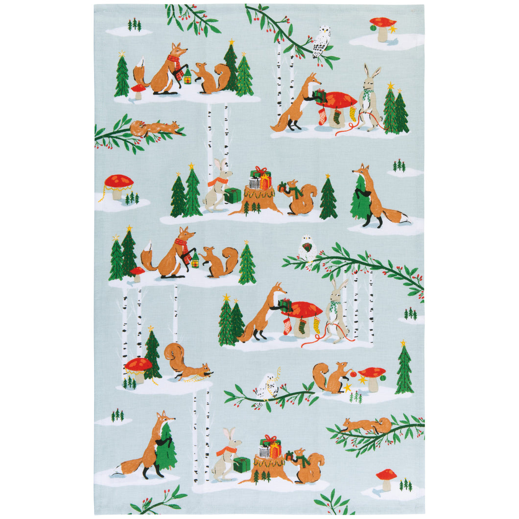 Forest Fête Tea Towel