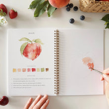 Load image into Gallery viewer, Fruit Watercolor Workbook - Emily Lex Studio
