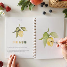 Load image into Gallery viewer, Fruit Watercolor Workbook - Emily Lex Studio
