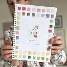 Load image into Gallery viewer, Fruit Watercolor Workbook - Emily Lex Studio
