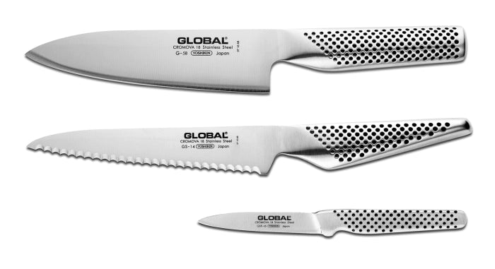 Global Classic 3-Piece Knife Set