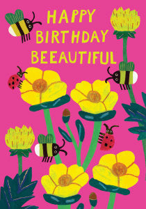 Beeautiful Birthday Card - Roger la Borde