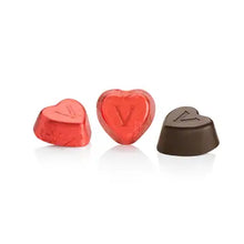 Load image into Gallery viewer, Individual Valentine's Heart Shaped Dark Chocolate Piece
