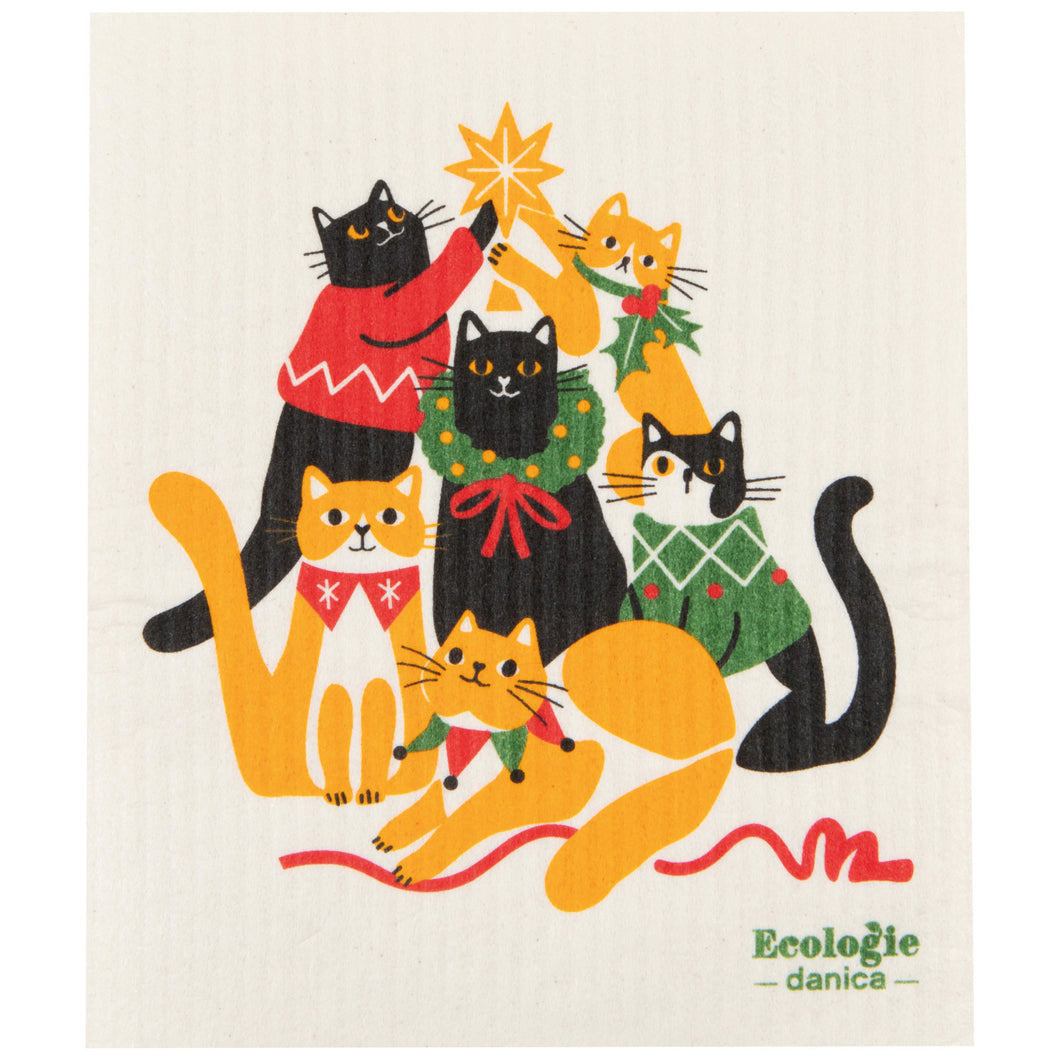 Swedish Dishcloth - Kitty Carol