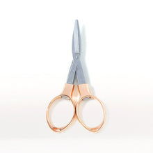 Load image into Gallery viewer, KnitPro Rose Gold Folding Scissors
