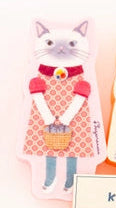 Load image into Gallery viewer, Kusuguru Japan Kitchen Sponge - Matilda Cat
