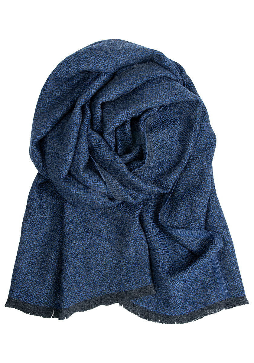 Koli Scarf, Black/Blue - Lapuan Kankurit