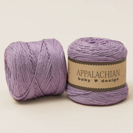 Appalachian Baby - Organic Cotton Sport Weight Yarn, Lavender