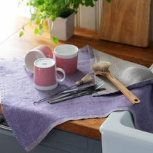 Load image into Gallery viewer, Lapuan Kankurit Duo Tea Towel, Lavender/Linen
