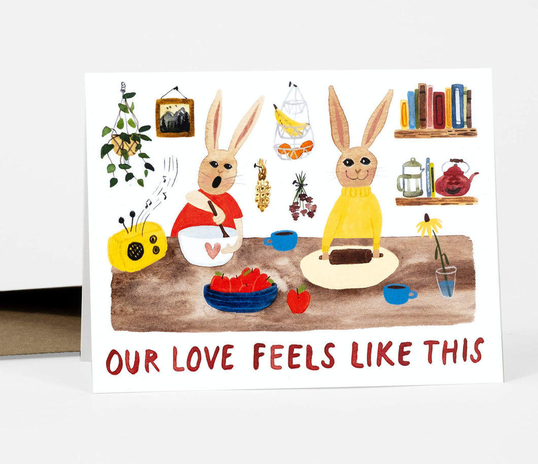 Our Love Feels Like Card- Little Truths Studios