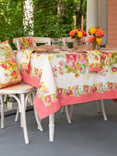 Load image into Gallery viewer, April Cornell - Marion Coral Tablecloth
