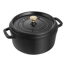 Load image into Gallery viewer, Staub  4 Qt Enameled Cast Iron Round Dutch Oven
