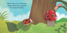 Load image into Gallery viewer, Baby Mushroom Finger Puppet Book
