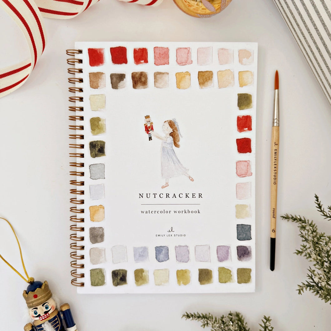 Nutcracker Watercolor Workbook - Emily Lex Studio
