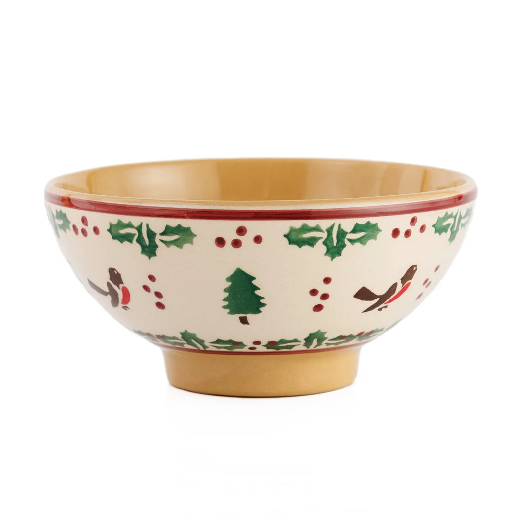 Nicholas Mosse - Medium Bowl, Winter Robin