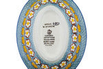 Load image into Gallery viewer, 5&quot; Soap Dish - Polish Pottery -Popcorn Daisy -Ceramika Artystycgna - UNIKAT
