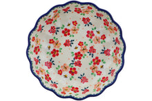 Load image into Gallery viewer, 8&quot; UNIKAT Polish Pottery Pink Divinity Scalloped Fluted Bowl
