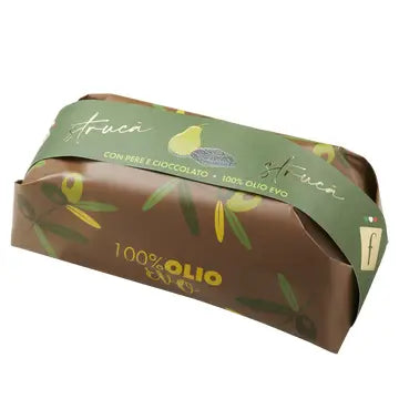 Dark Chocolate Pear Strucà Evoo Cake By Filippi