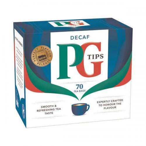 PG Tips Decaffeinated Black Tea - 70 Tea Bags