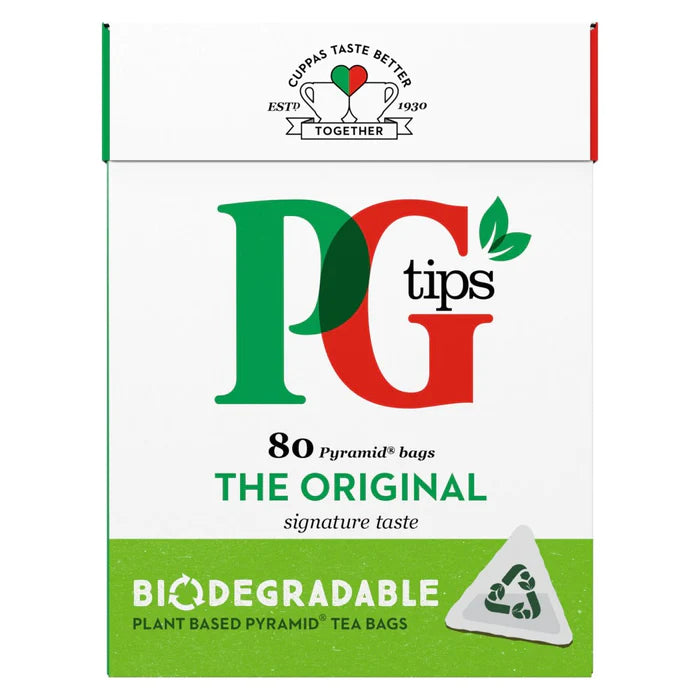 PG Tips Black Tea - 80 Tea Bags