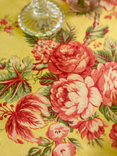 Load image into Gallery viewer, April Cornell – Rosemary Tablecloth, Yellow
