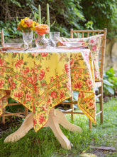 Load image into Gallery viewer, April Cornell – Rosemary Tablecloth, Yellow
