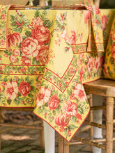 Load image into Gallery viewer, April Cornell – Rosemary Tablecloth, Yellow
