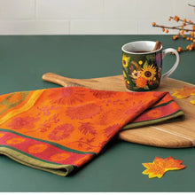 Load image into Gallery viewer, Sunflower Splendor Jacquard Tea Towel
