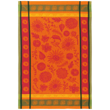 Load image into Gallery viewer, Sunflower Splendor Jacquard Tea Towel
