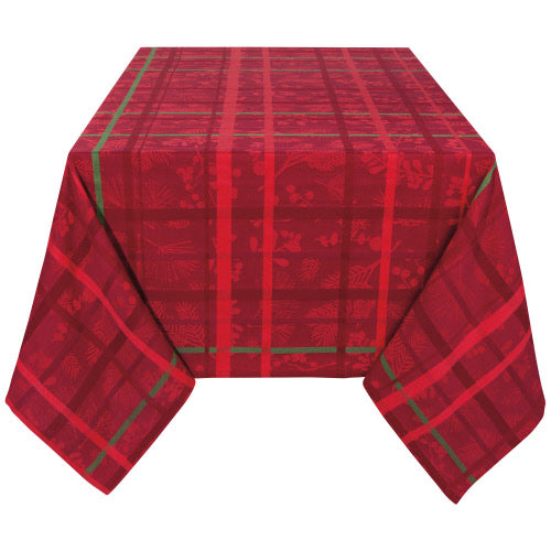 Winterberry Jacquard Tablecloth - 60 x 120