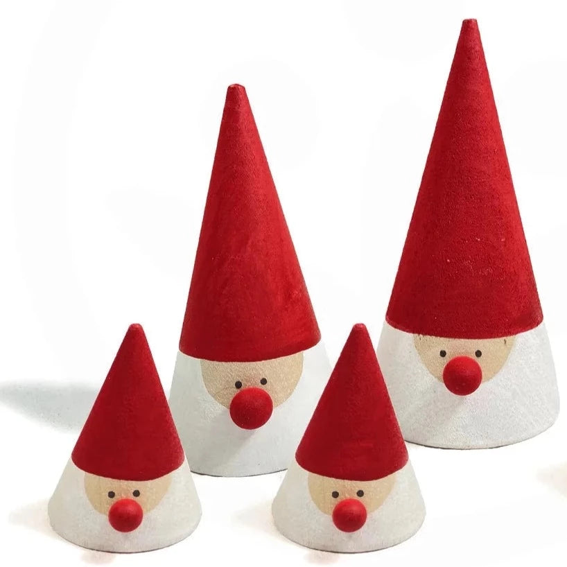Wooden Cone Tomte, 2.8