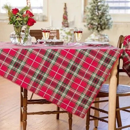 April Cornell - Tartan Plaid Tablecloth