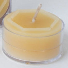 Load image into Gallery viewer, Pure Beeswax Individual Tealight Candle - Natural - The Bee Man Candle Company
