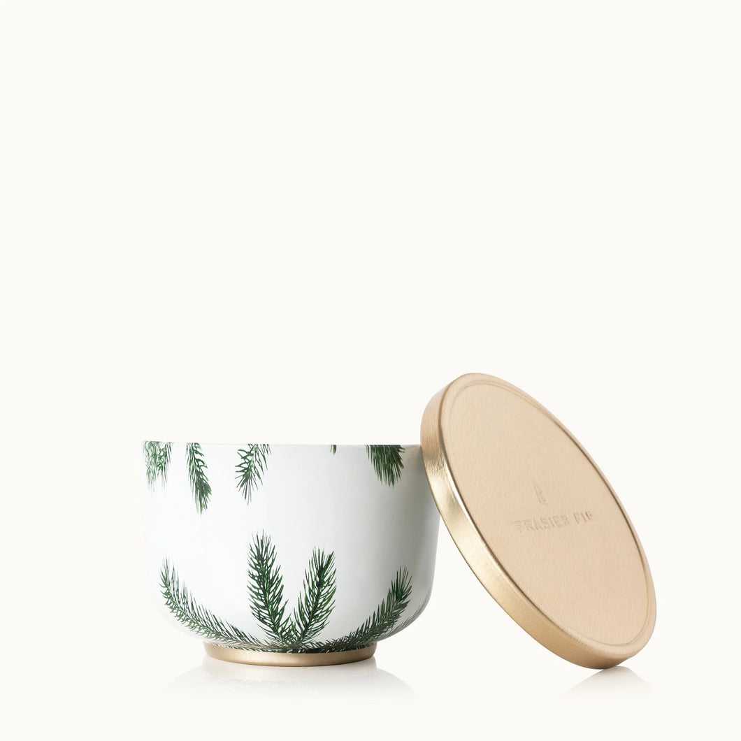 Thymes - Poured Candle Tin, Gold Lid