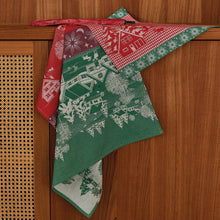 Load image into Gallery viewer, Le Jacquard Francais Tea Towel - Sous les Étoiles - Red
