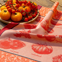 Load image into Gallery viewer, Le Jacquard Francais Tea Towel - Tomates Red
