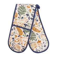 Load image into Gallery viewer, Woodland Double Oven Glove
