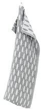 Load image into Gallery viewer, Lapuan Kankurit Helmi Tea Towel, White/Grey
