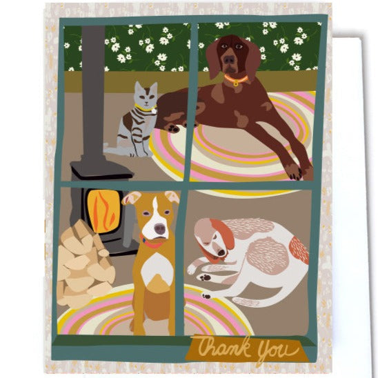 Pets Thank You Card