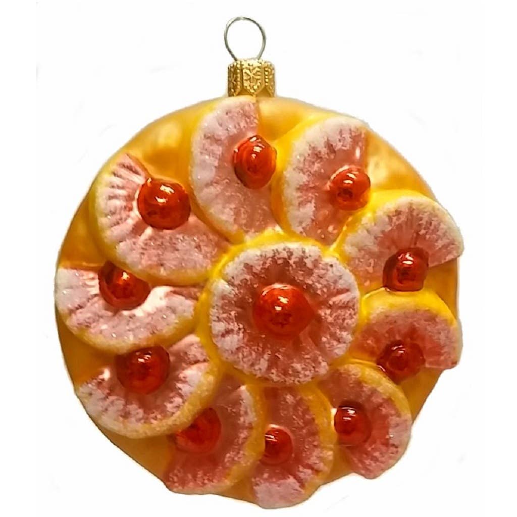 Fruit Tarte Polish Glass Ornament