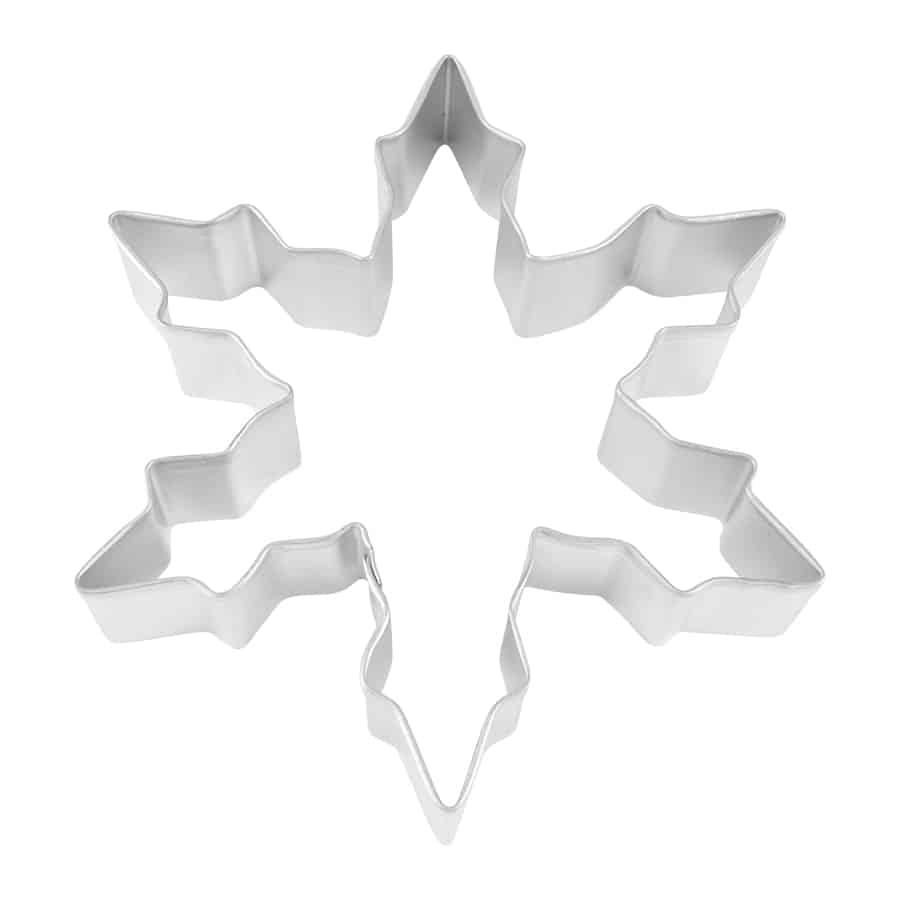 Cookie Cutter, Narrow Snowflake - 5"